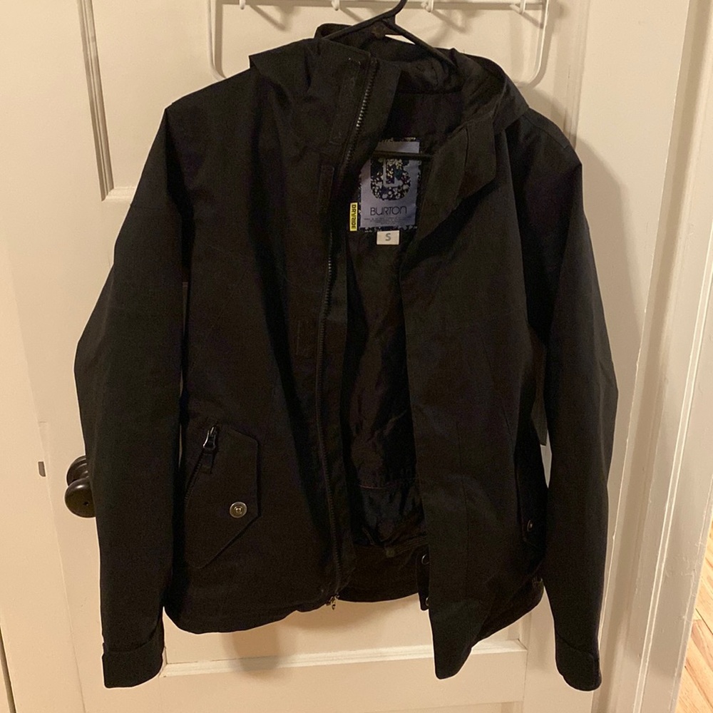 Black burton jacket
